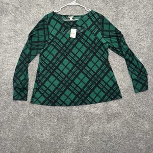 Cato Top Sz L Maximalist Statement Retro 70s Night Out Party Keyhole Office Chic